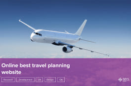 Online travel planning website